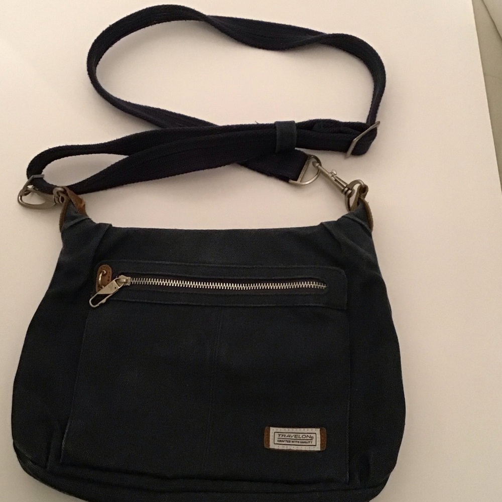 Travelon Dark Blue Crossbody Bag